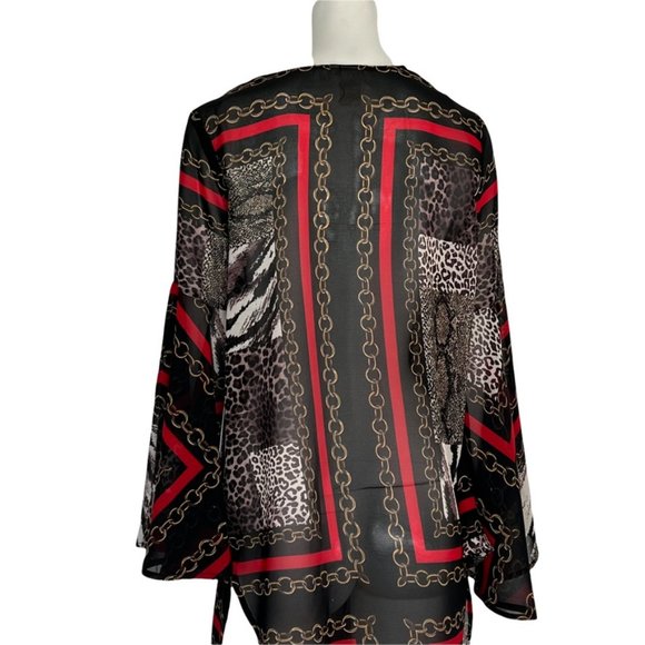 Violet Sky Tunic or Swim Suit Sheer CoverUp SZ Small NWT - Picture 2 of 9